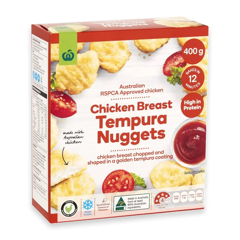 Chicken Breast Tempura Nuggets