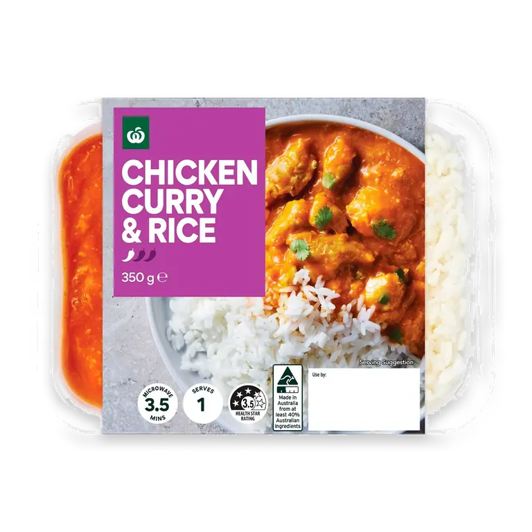 Chicken Curry & Rice