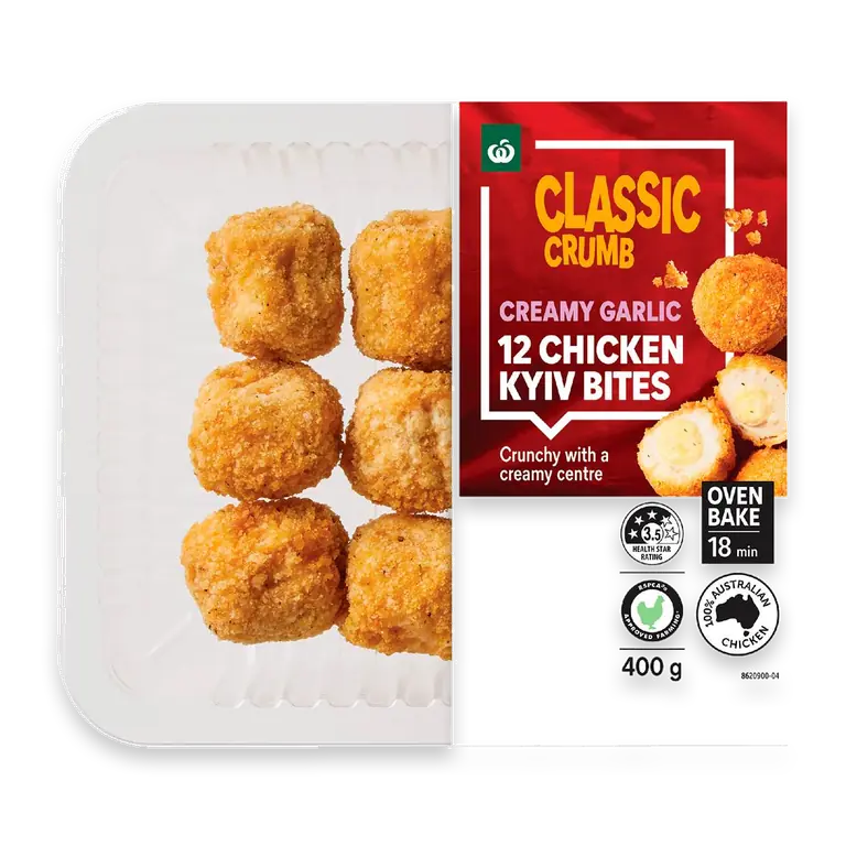 Chicken Kyiv Bites With Creamy Garlic Filling