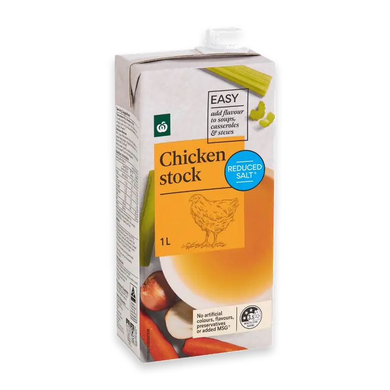 Chicken Liquid Stock Salt Reduced