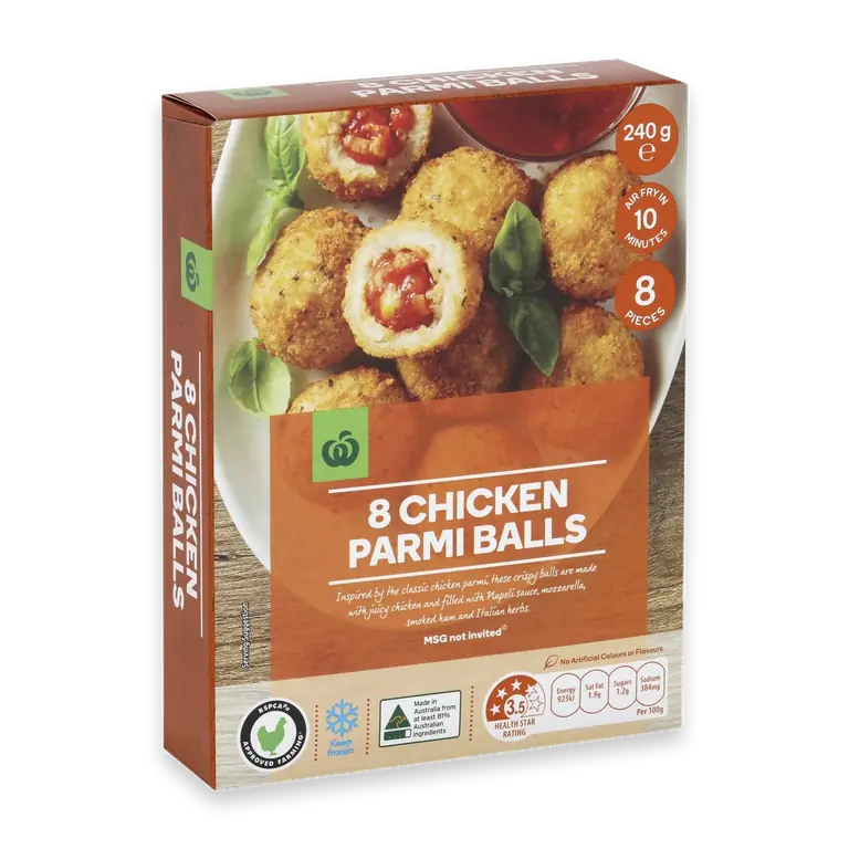 Chicken Parmi Balls 8 Pack