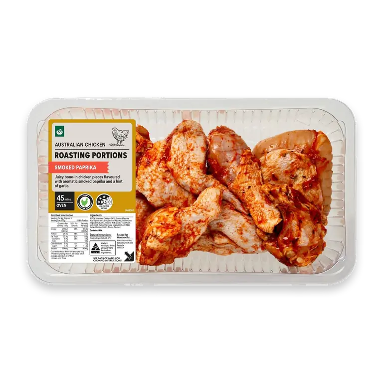Chicken Roasting Portions With Mild Smoked Paprika