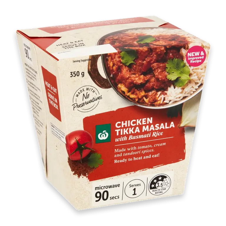 Chicken Tikka Masala With Rice