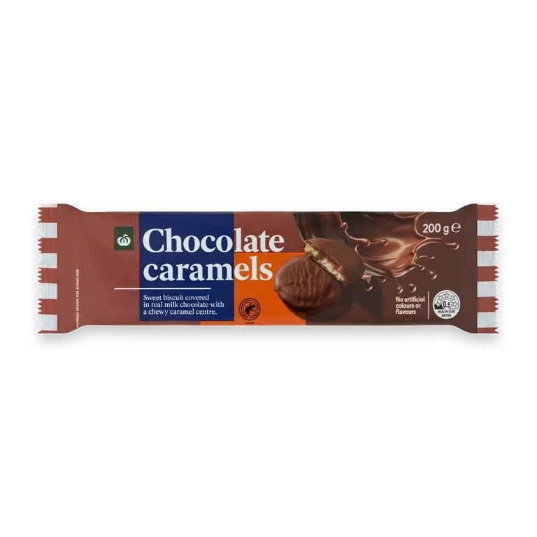 Chocolate Caramels Biscuits