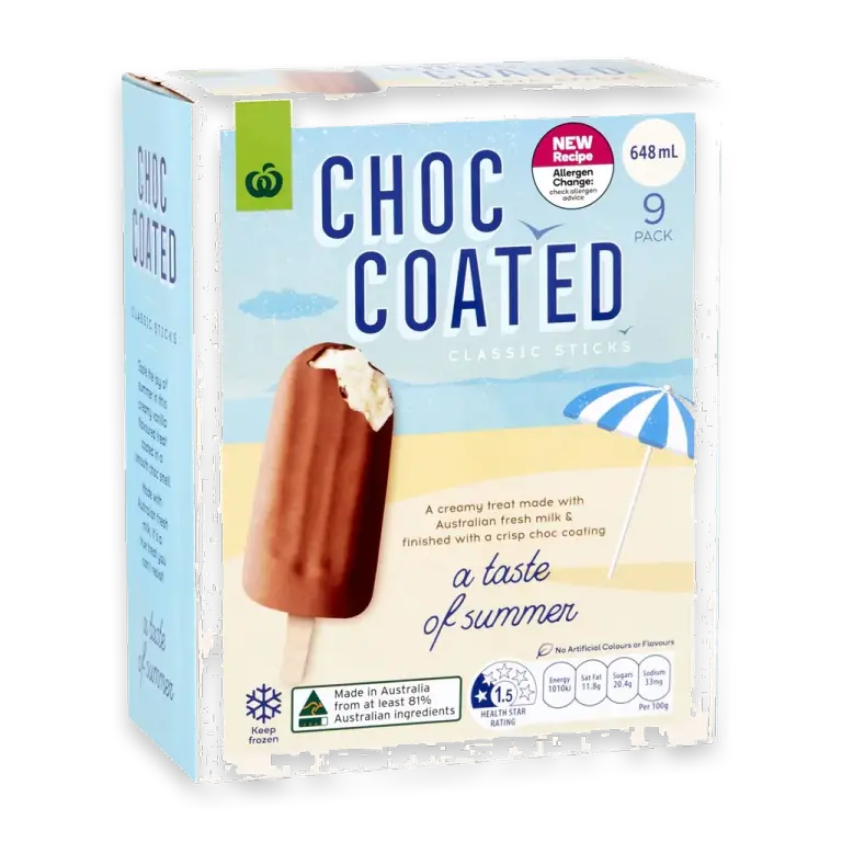 Chocolate Coated Dessert Sticks
