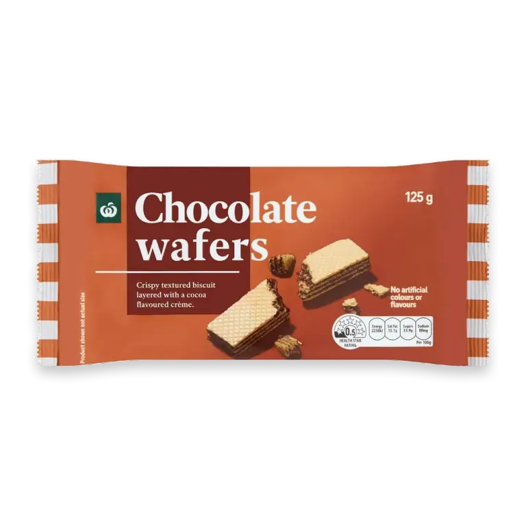 Chocolate Creme Wafer Biscuits