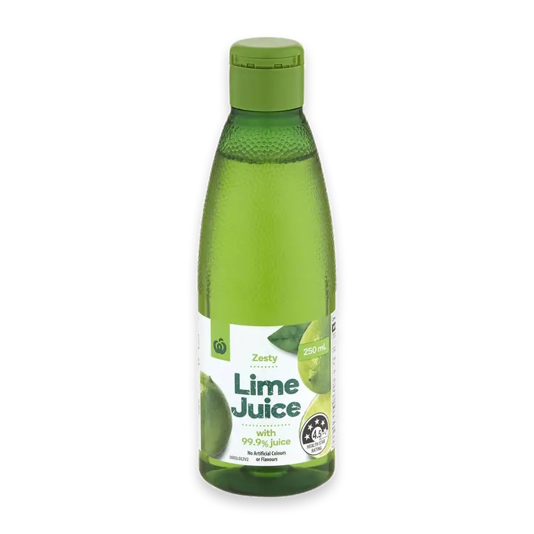 Citrus Juice Lime Bottle