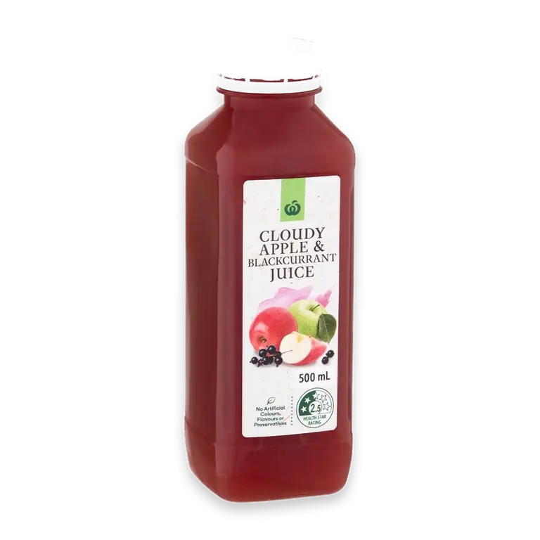 Cloudy Apple & Blackcurrant Juice