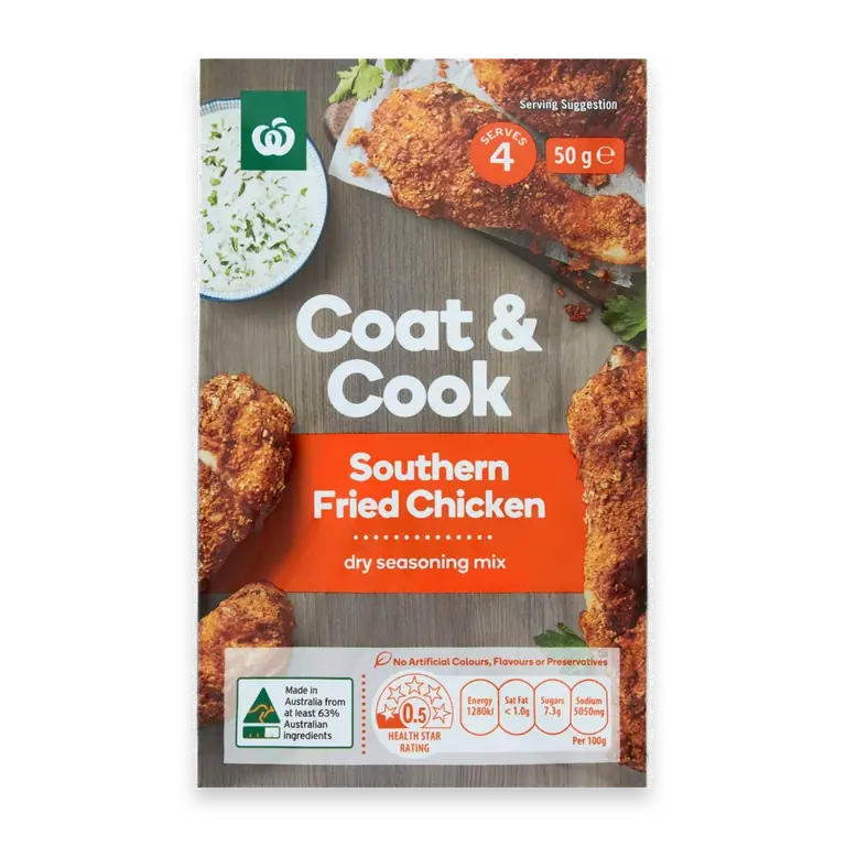 Coat & Cook Seasoning Mix Southern Fried Chicken