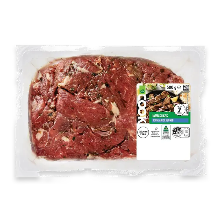 COOK Lamb Slices Souvlaki