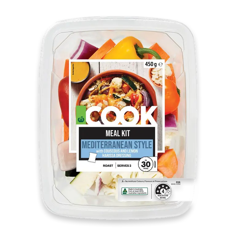 COOK Mediterranean Style Meal Kit