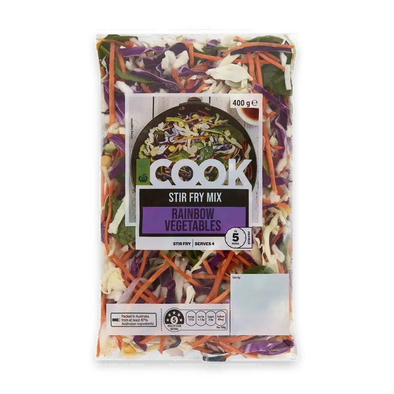 COOK Stir Fry Mix Rainbow Vegetables