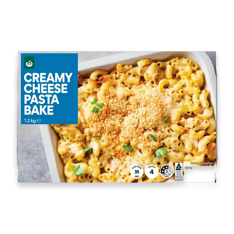 Creamy Cheese Pasta Bake