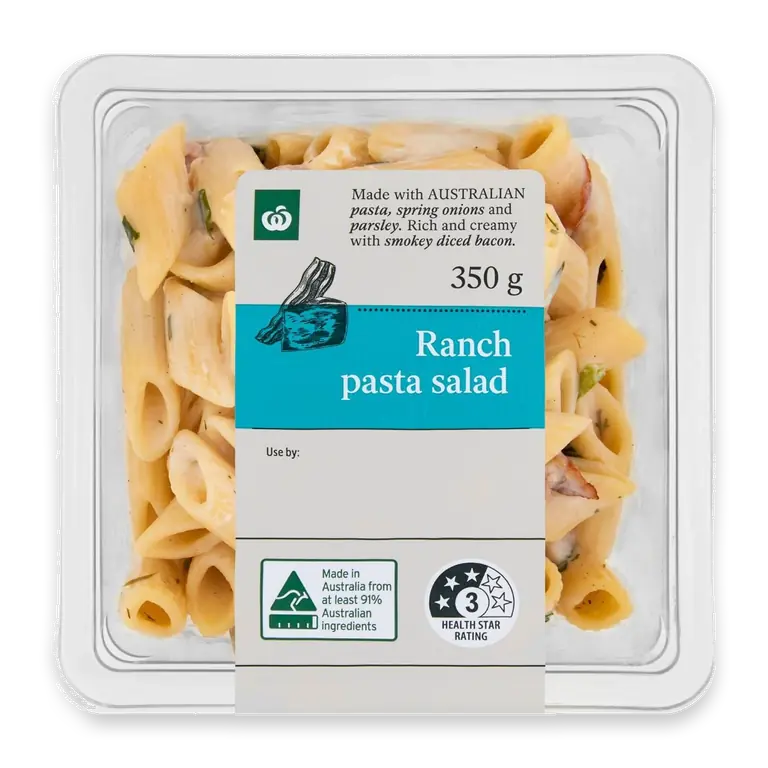 Creamy Ranch Pasta Salad