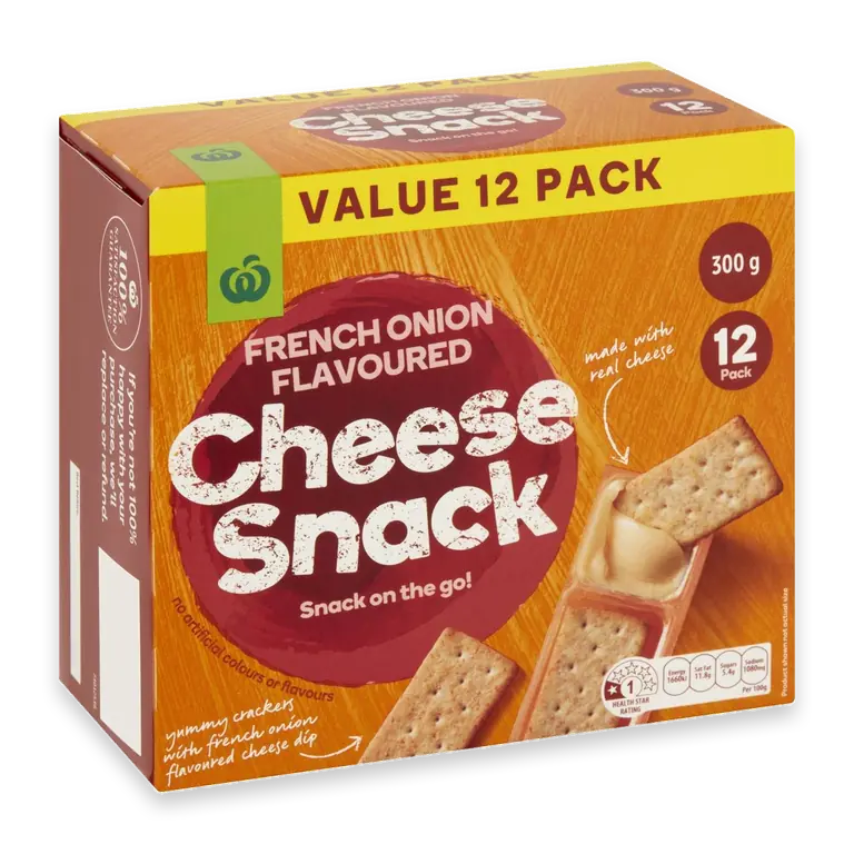 Crispbread & Cheese French Onion Dip