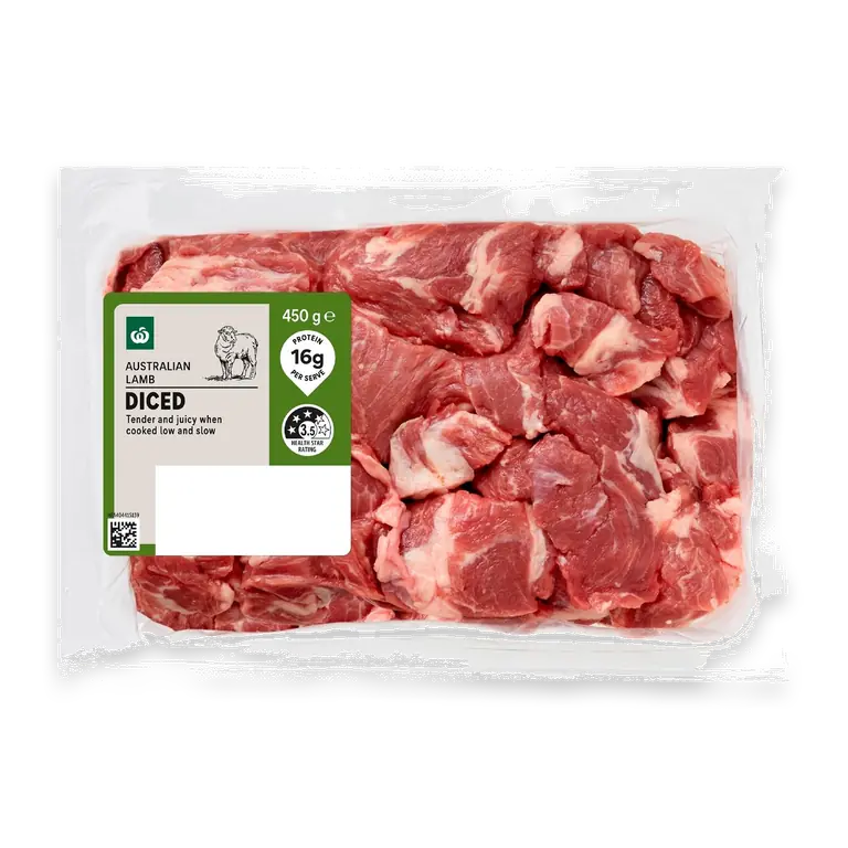 Diced Lamb