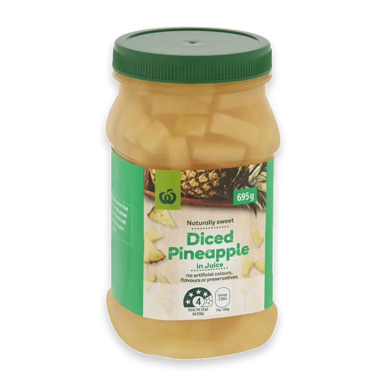 Diced Pineapple In Juice