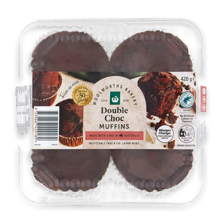 Double Choc Chip Muffin