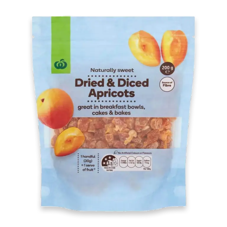 Dried & Diced Apricots