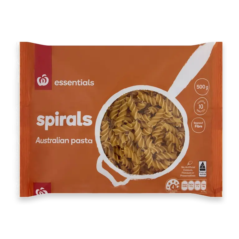 Pasta Spirals