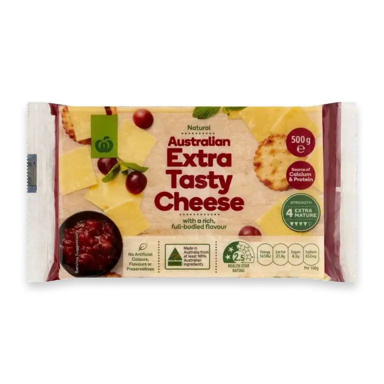 Extra Tasty Cheese Block