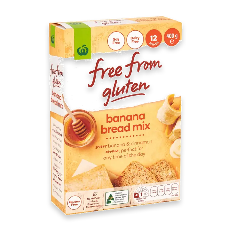 Free From Gluten Banana Bread