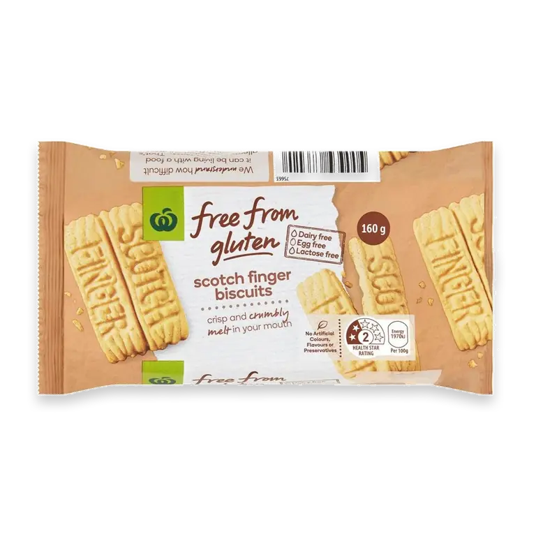 Free From Gluten Scotch Finger Biscuits