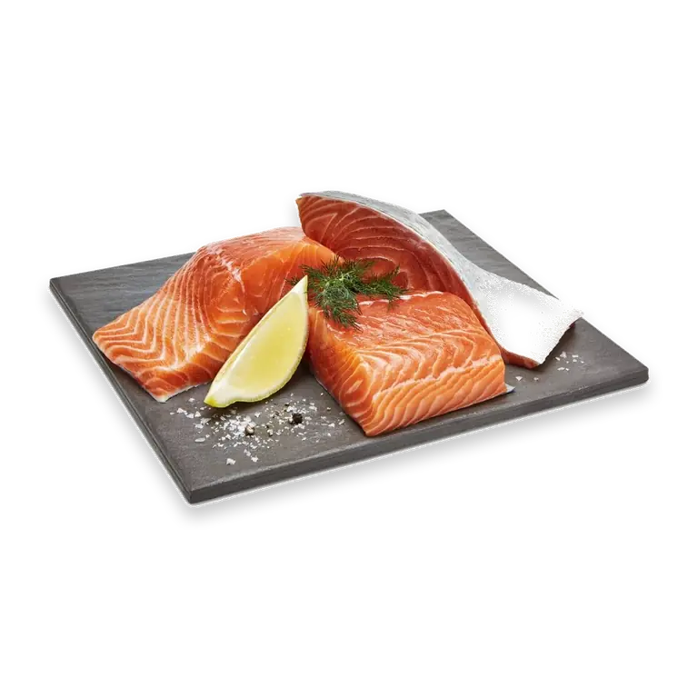 Fresh Tasmanian Atlantic Skin On Salmon Fillets