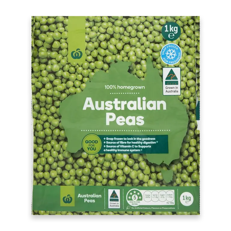 Frozen Australian Peas