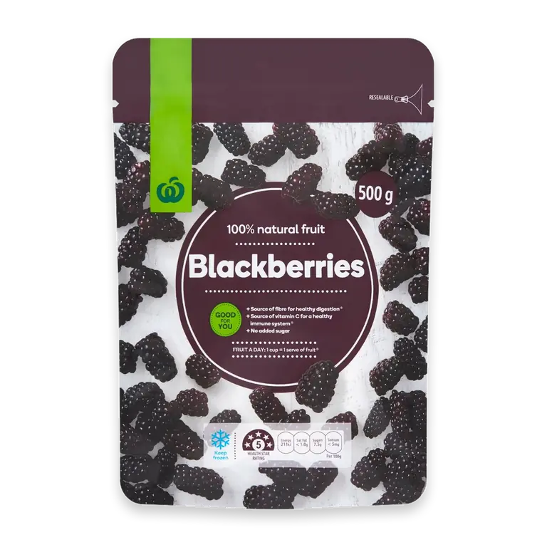 Frozen Blackberries