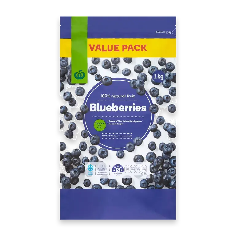 Frozen Blueberries