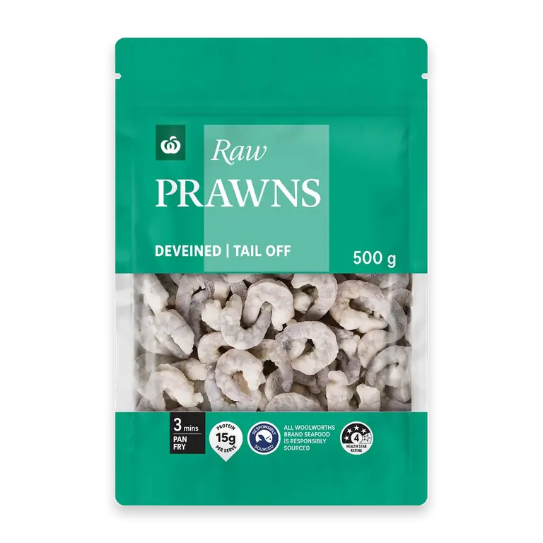 Frozen Raw Prawns Tail Off