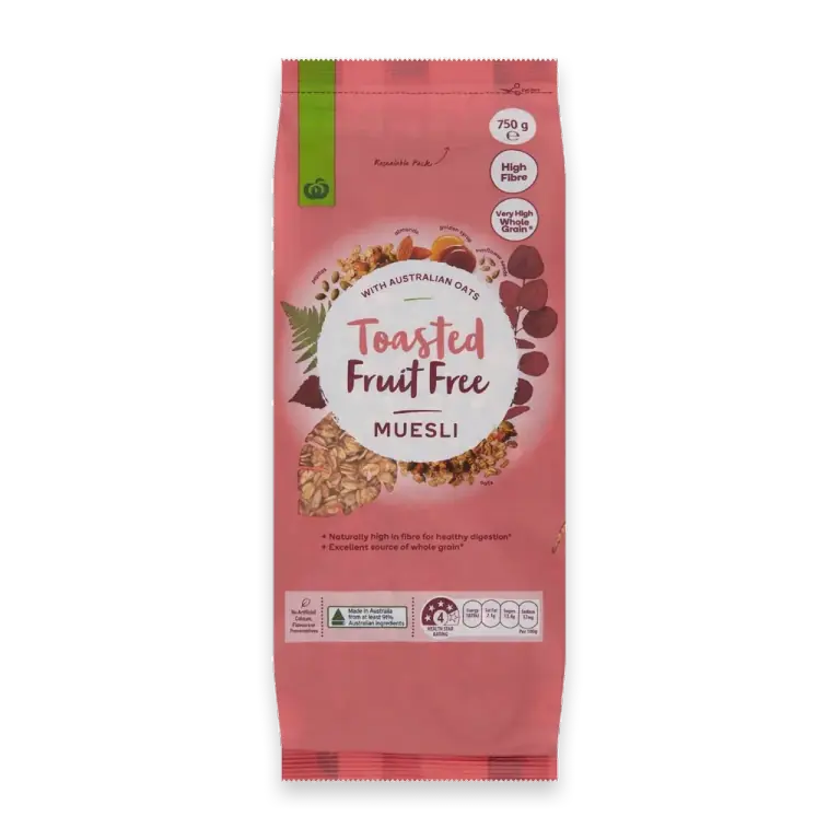 Fruit Free Toasted Muesli