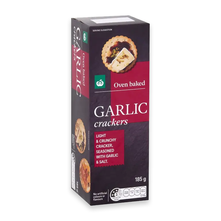 Garlic Crackers
