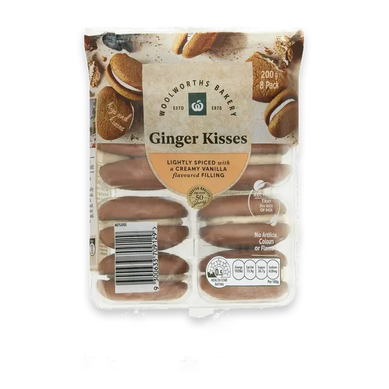 Ginger Kisses 200g