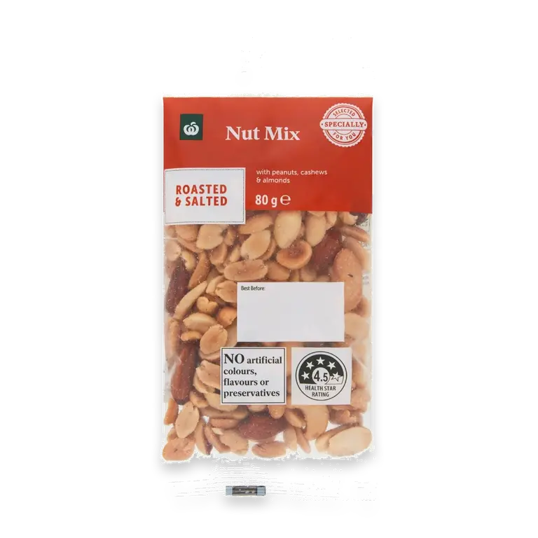 Grab 'N Go Sachet Nut Mix Roasted & Salted