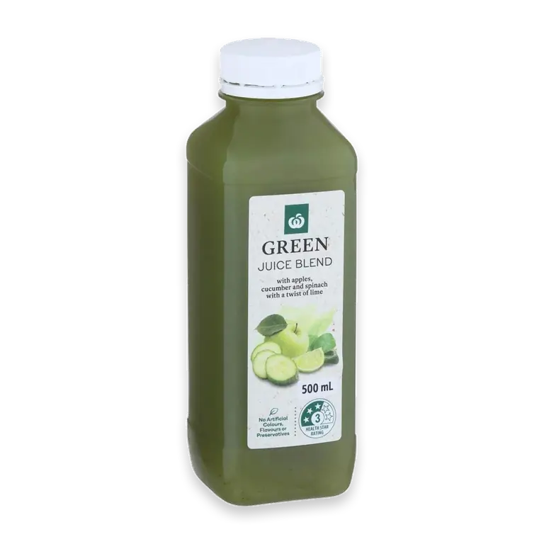 Green Juice Blend Apple Cucumber & Spinach
