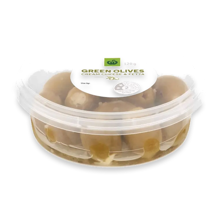 Green Olives Fetta Filled