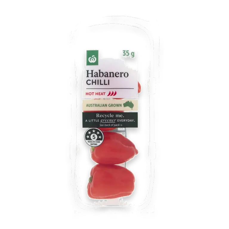Habanero Chilli Hot Punnet