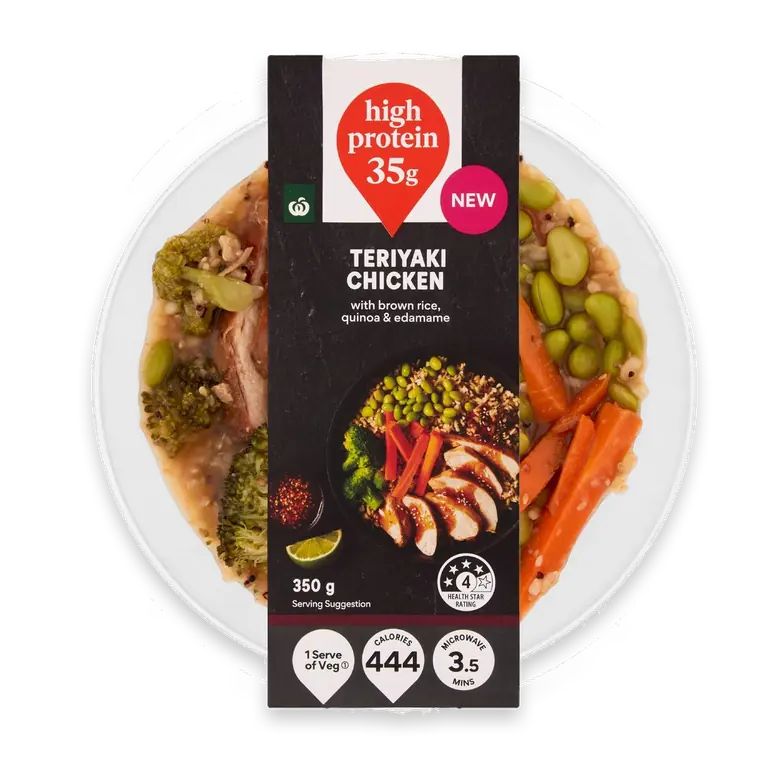 High Protein Teriyaki Chicken Bowl