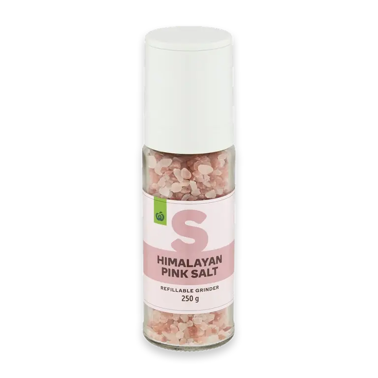 Himalayan Pink Salt Refillable Grinder