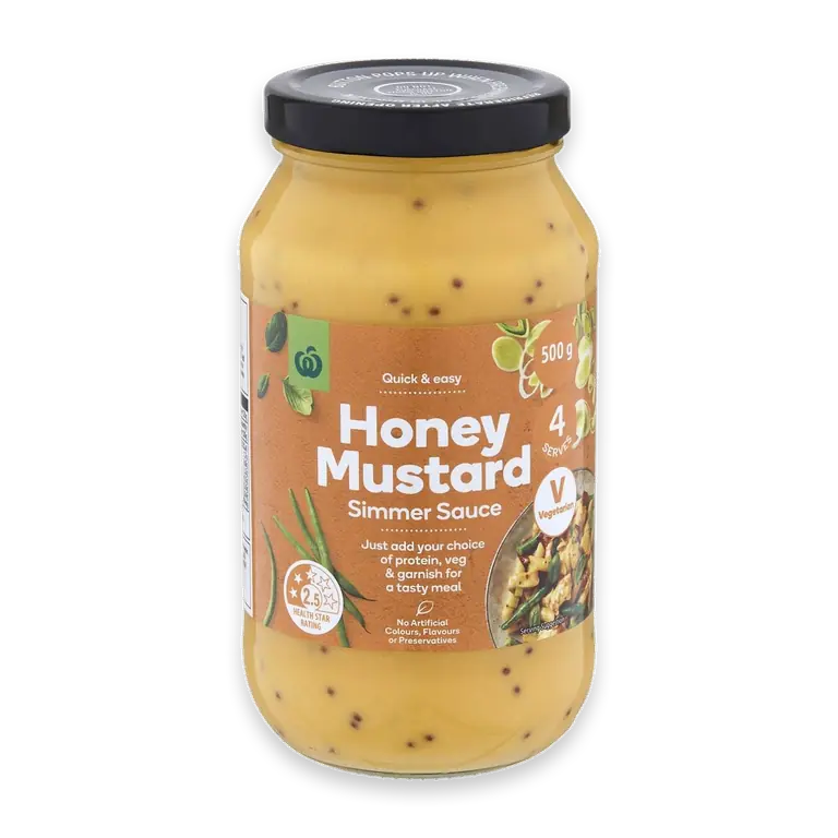 Honey Mustard Simmer Sauce