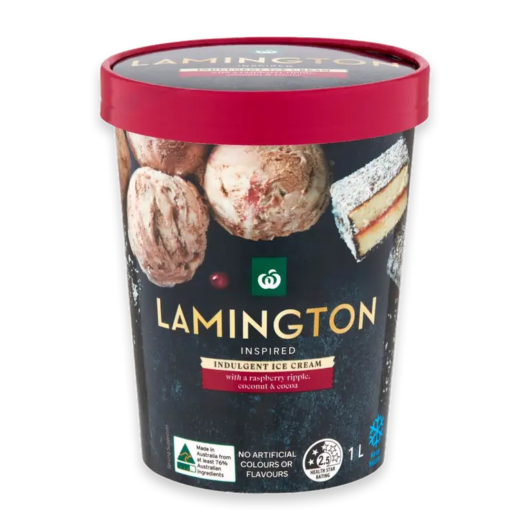 Ice Cream Lamington