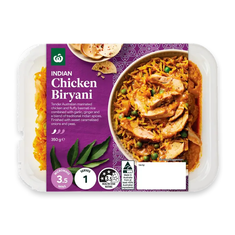 Indian Chicken Biryani Chilled Meal