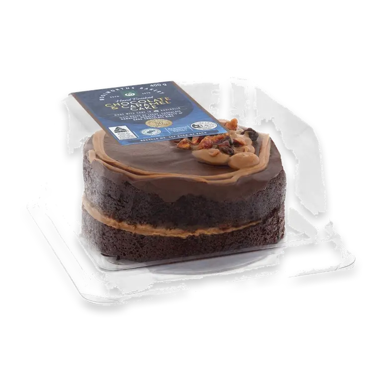 Indulgent Chocolate & Caramel Cake