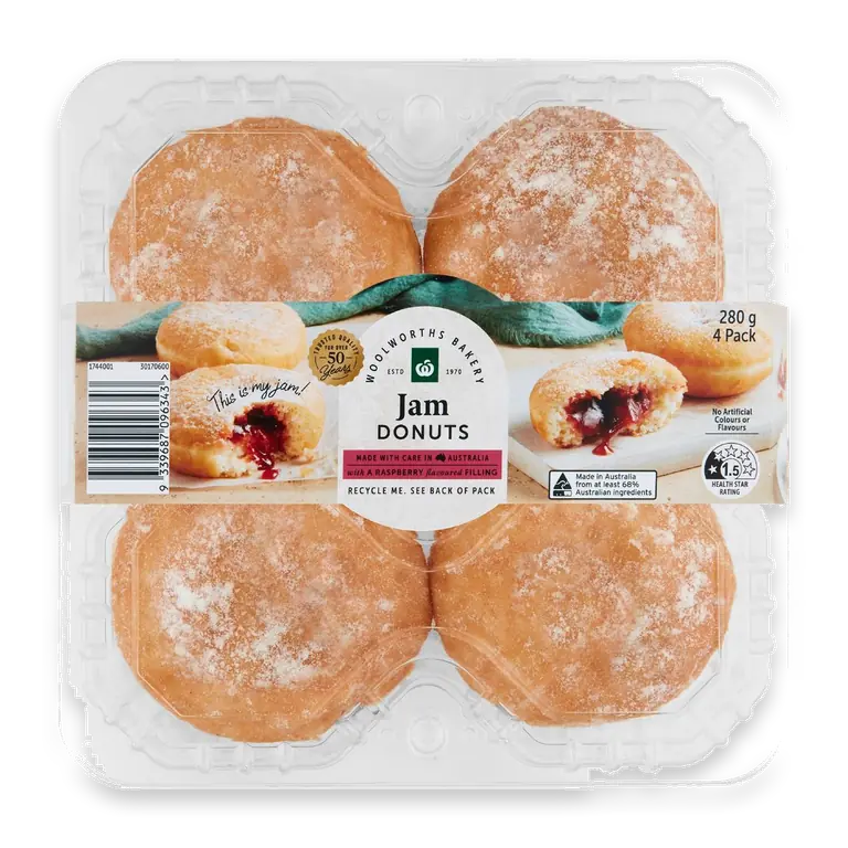 Jam Filled Donuts