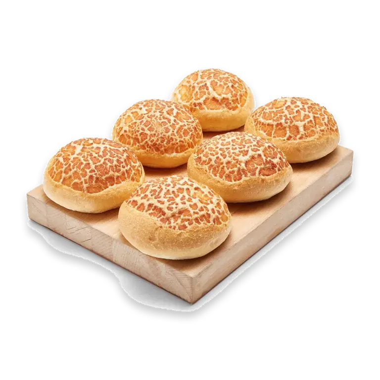 Jumbo Crusty Tiger Rolls