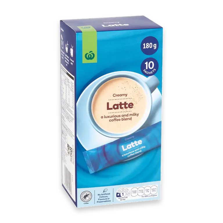 Latte Coffee Sachets