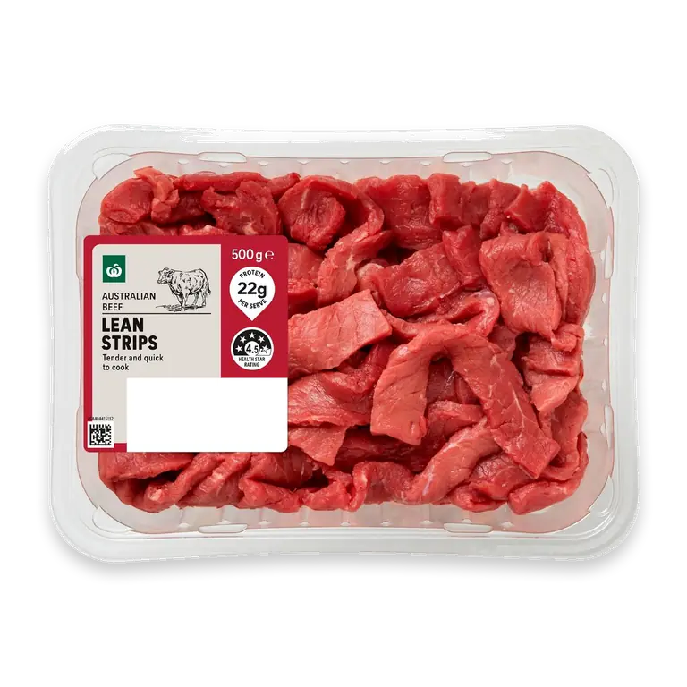 Lean Beef Strips