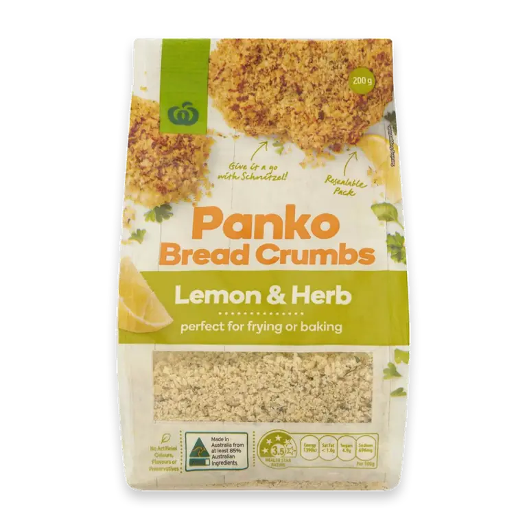 Lemon & Herb Panko Crumbs